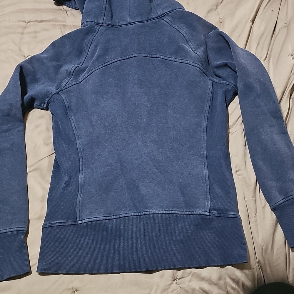 lululemon athletica Deep Blue Zip-Up Hoodie Waste Length - Picture 7 of 7